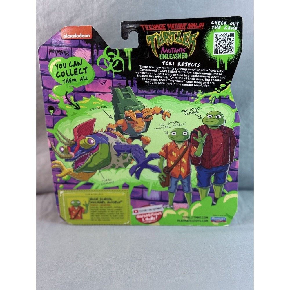 Teenage Mutant Ninja Turtles Mutants Unleashed Figures Lot of 3 Playmates - Picture 4 of 6